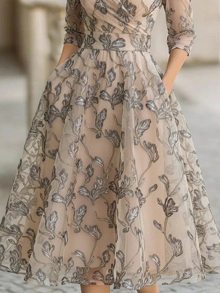 Marceline - Vestido Clásico Elegante para Mujer