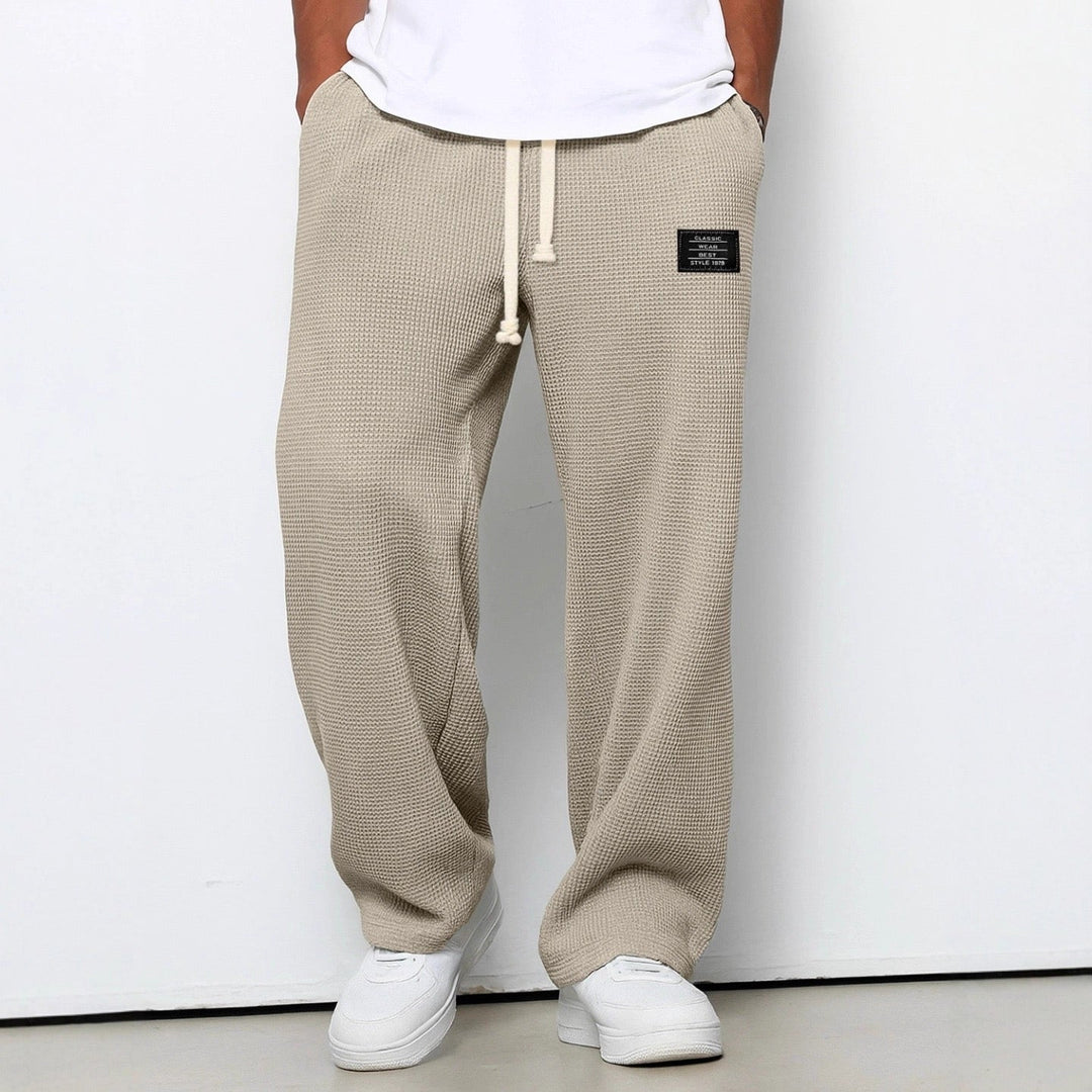 Samuel | Pantalones de pierna ancha con cintura ajustable