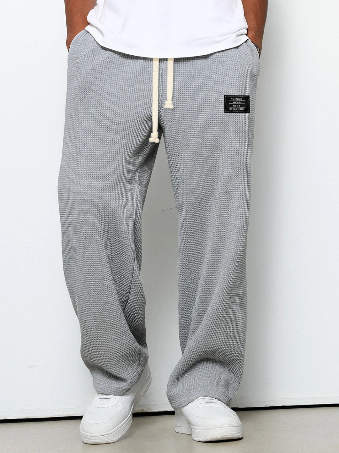 Samuel | Pantalones de pierna ancha con cintura ajustable