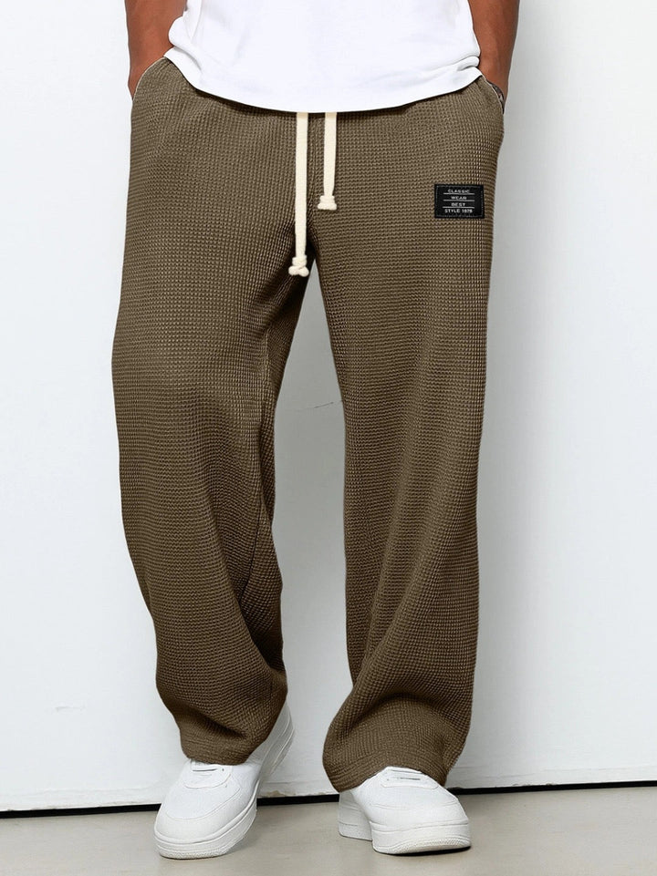 Samuel | Pantalones de pierna ancha con cintura ajustable