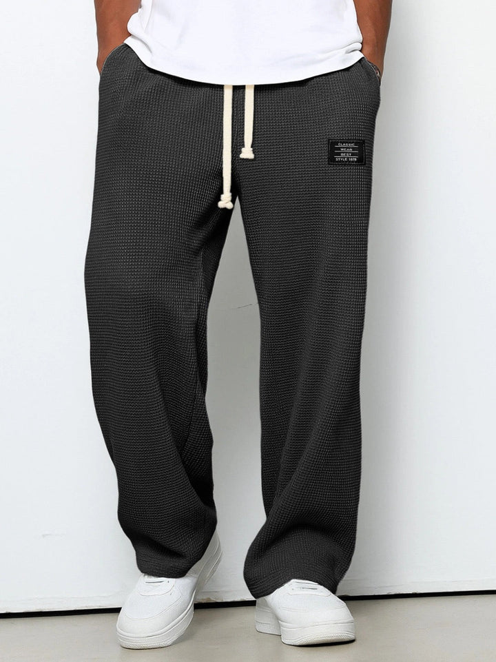 Samuel | Pantalones de pierna ancha con cintura ajustable