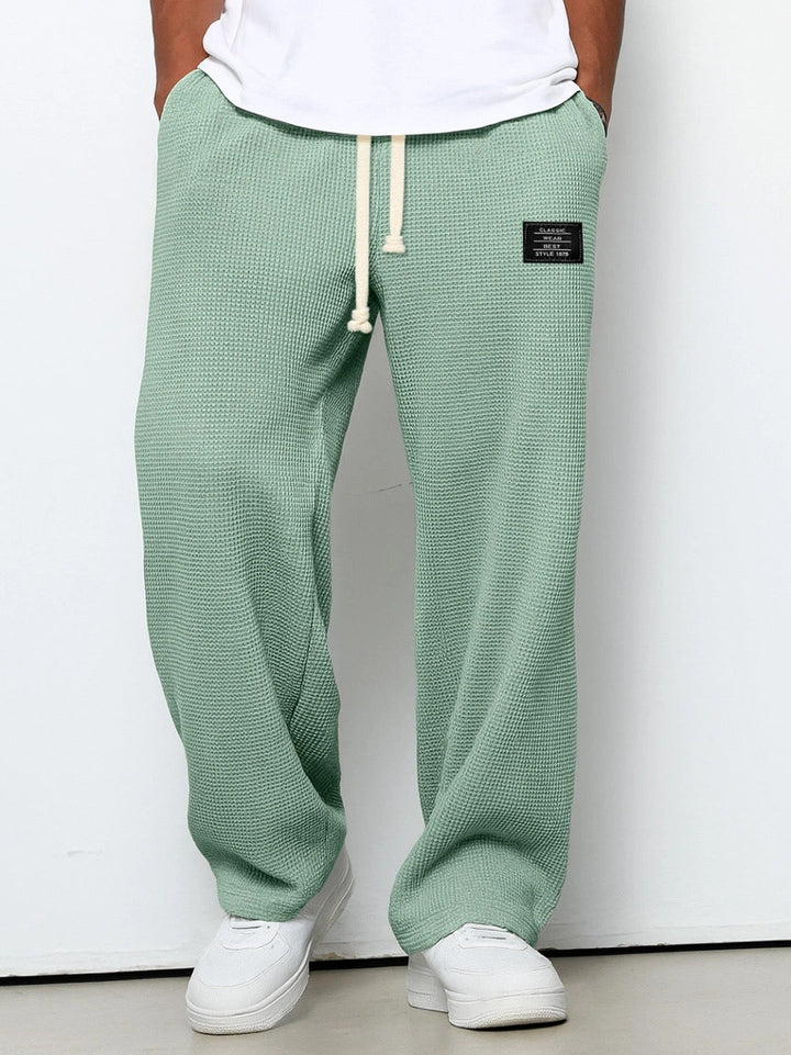 Samuel | Pantalones de pierna ancha con cintura ajustable