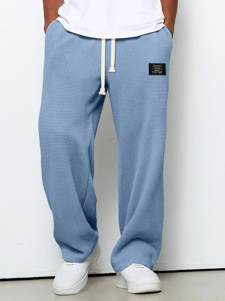 Samuel | Pantalones de pierna ancha con cintura ajustable