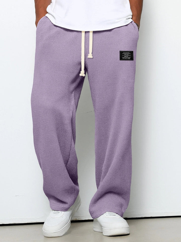 Samuel | Pantalones de pierna ancha con cintura ajustable