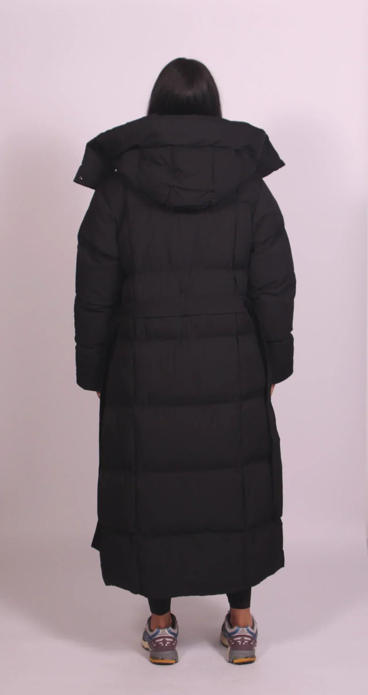 Diede – Abrigo Puffer Larga de Lujo | Cálida, Protegida y Estilosa para el Invierno