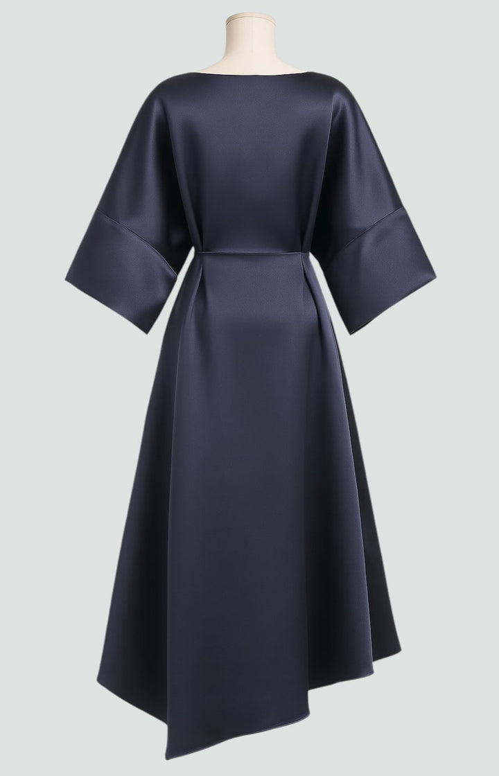 Albertine – Elegante vestido largo de satén para Mujer