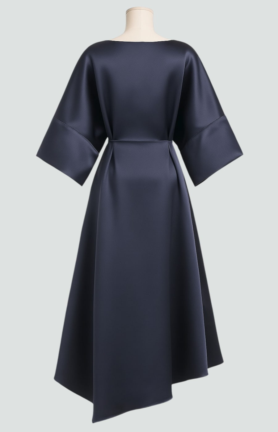 Albertine – Elegante vestido largo de satén para Mujer