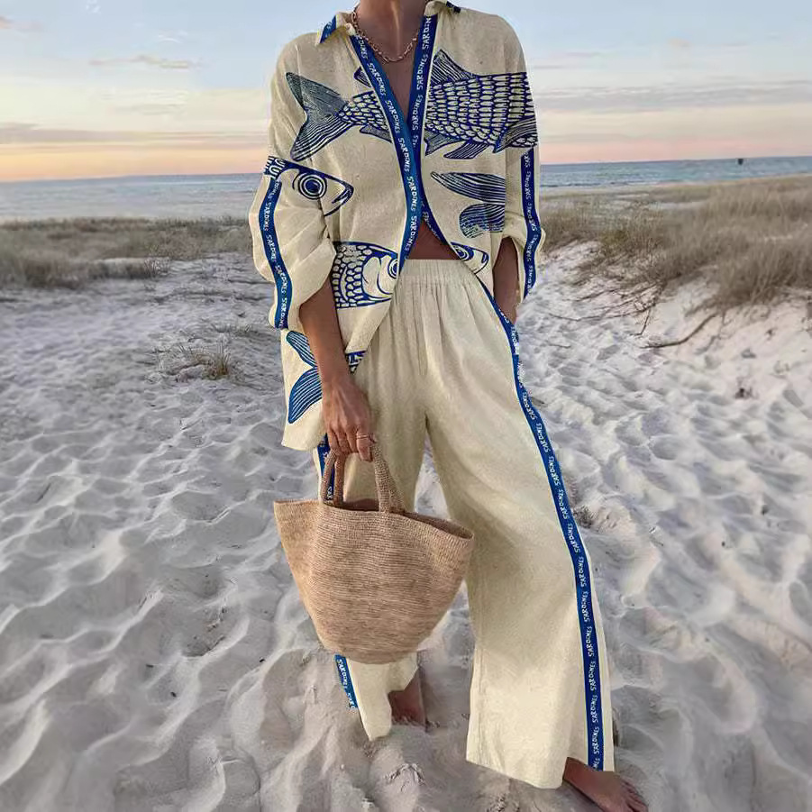 Zairine| Conjunto de mujer ligero y sofisticado para los días de verano