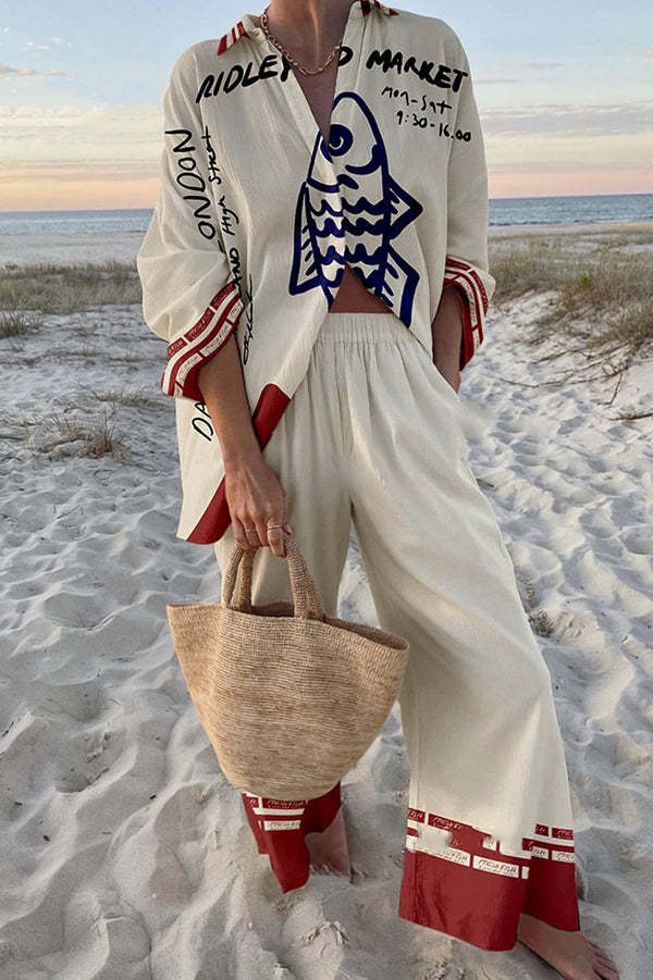 Zairine| Conjunto de mujer ligero y sofisticado para los días de verano