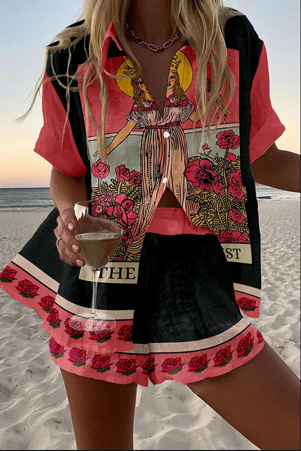 Jorelle| Conjunto corto ligero de verano