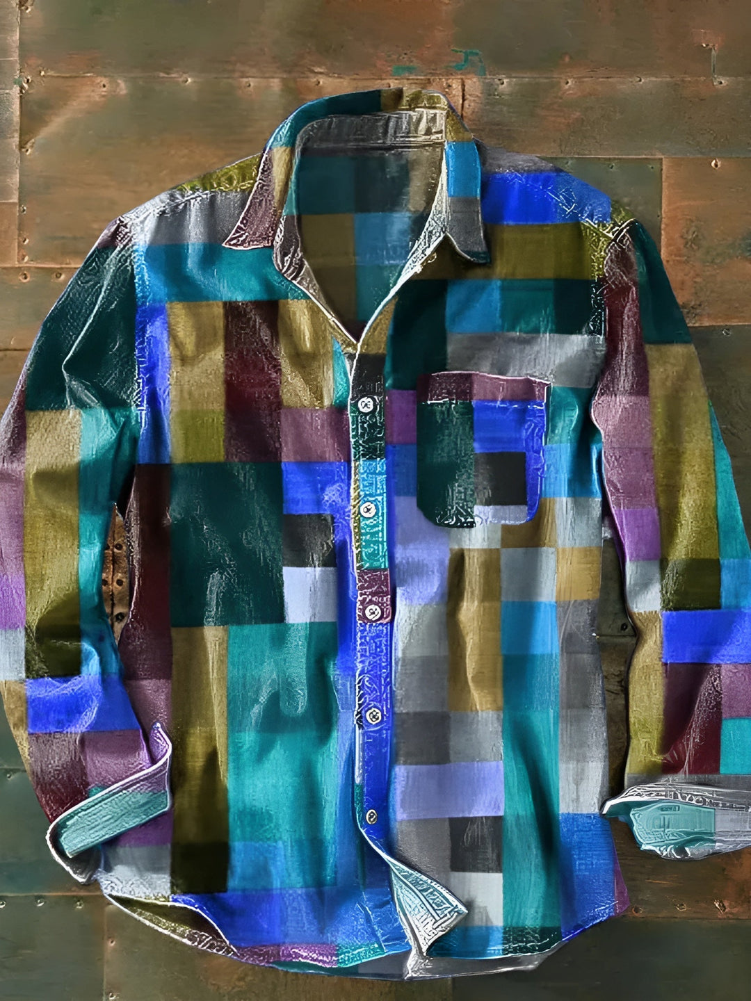 Lenoir™ | Camisa elegante con bolsillo práctico