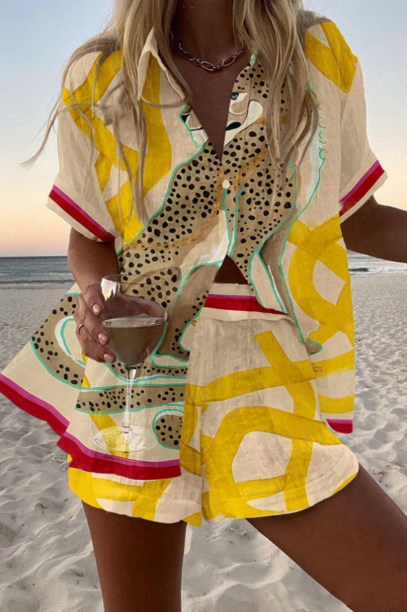Jorelle| Conjunto corto ligero de verano