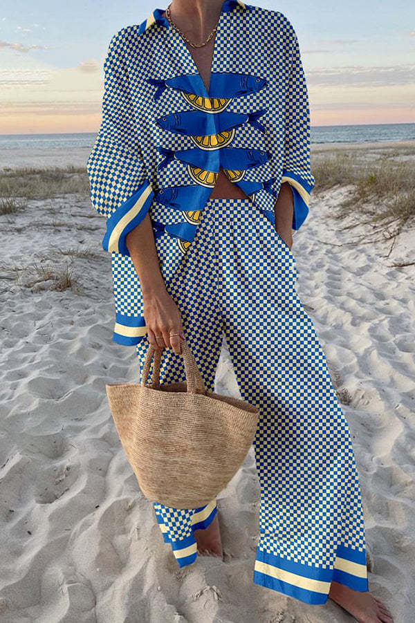Zairine| Conjunto de mujer ligero y sofisticado para los días de verano