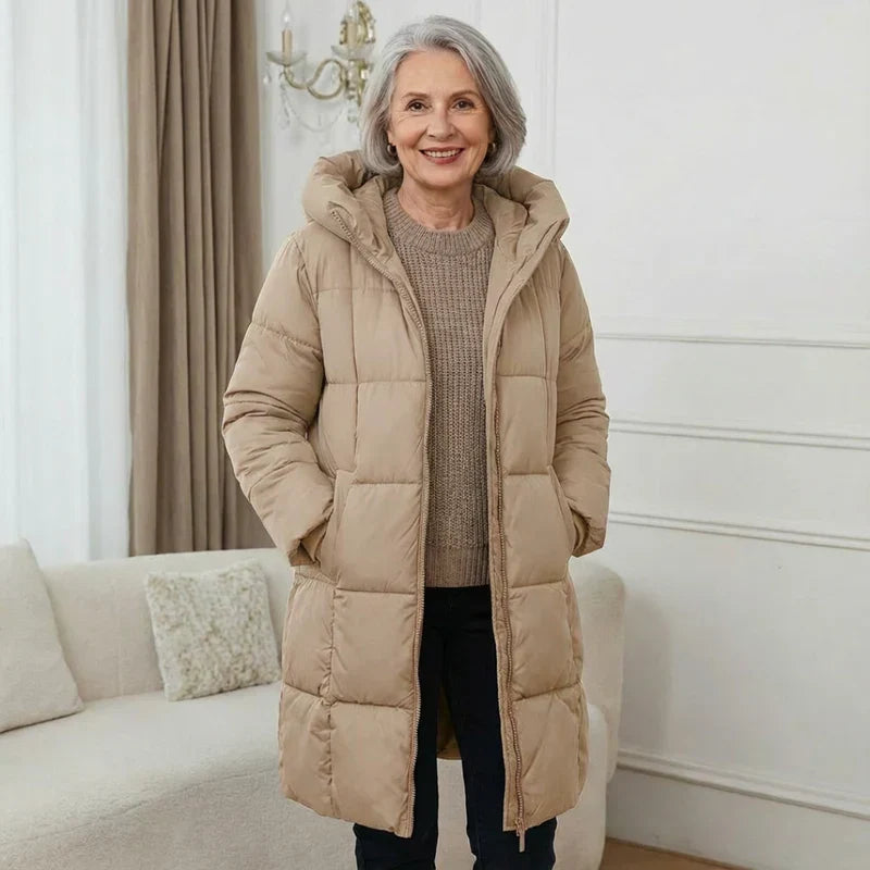 Campbell™ | Abrigo acolchado con capucha