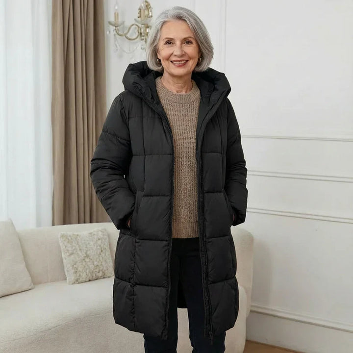 Campbell™ | Abrigo acolchado con capucha