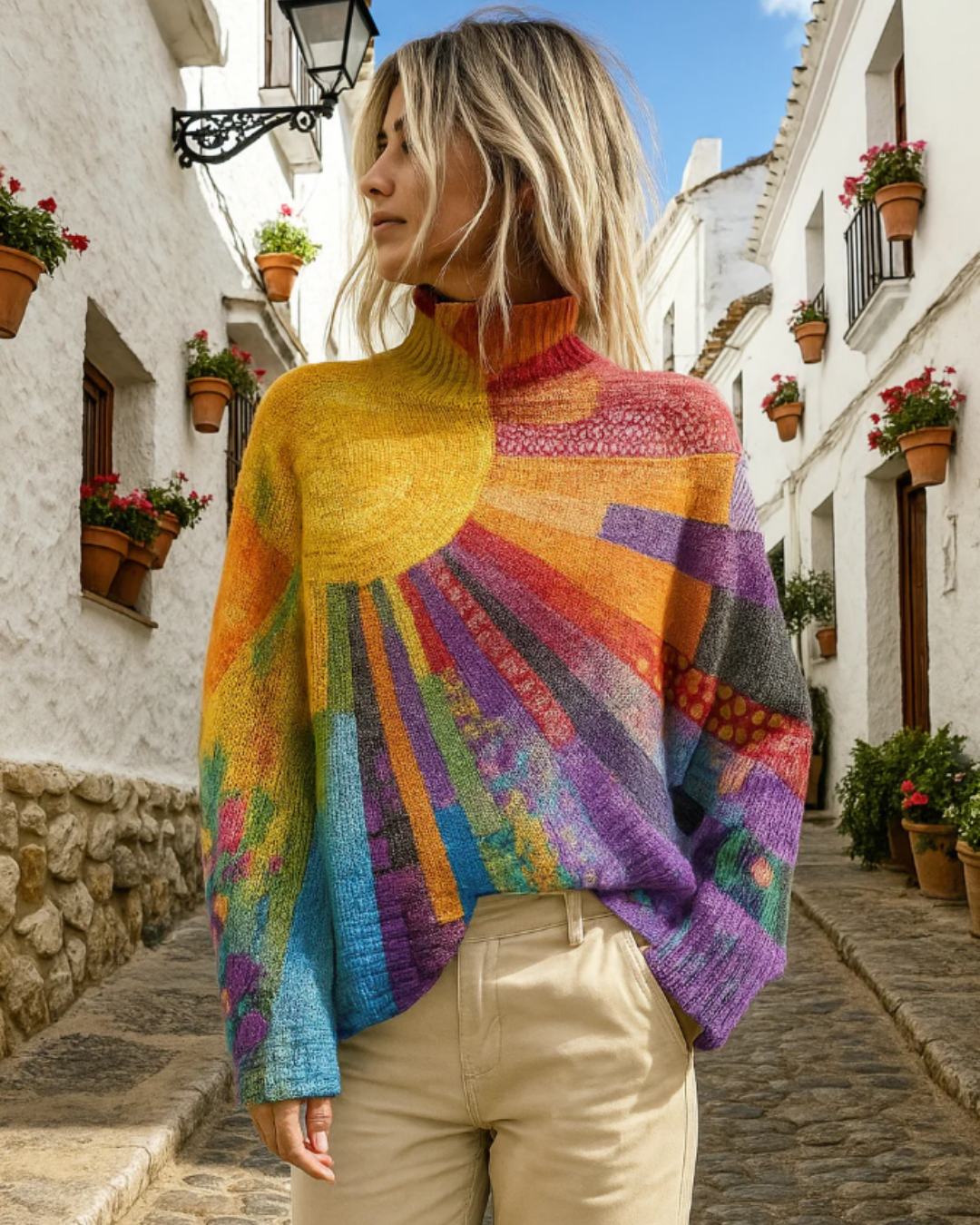 Savrani™ | suéter casual elegante