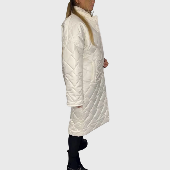 Abrigo acolchado reversible