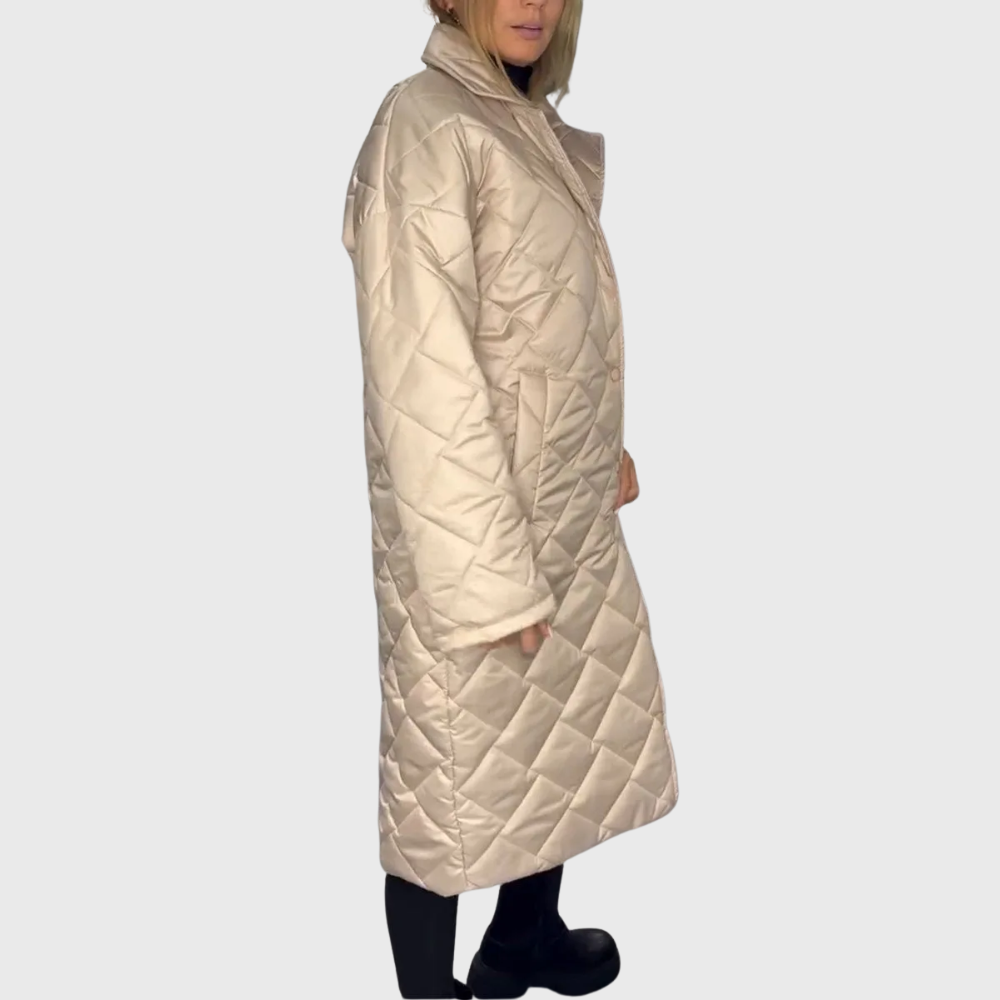 Abrigo acolchado reversible