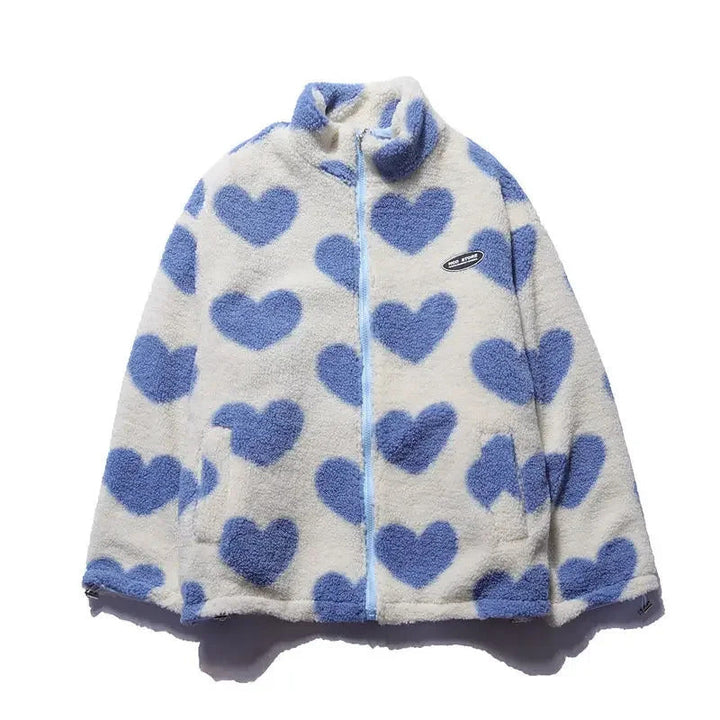 Madison | Chaqueta reversible con corazones