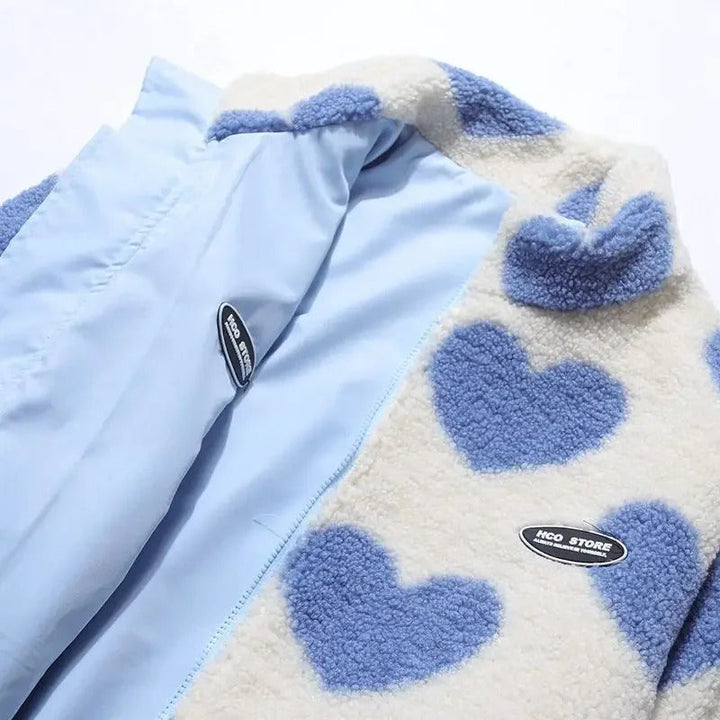 Madison | Chaqueta reversible con corazones