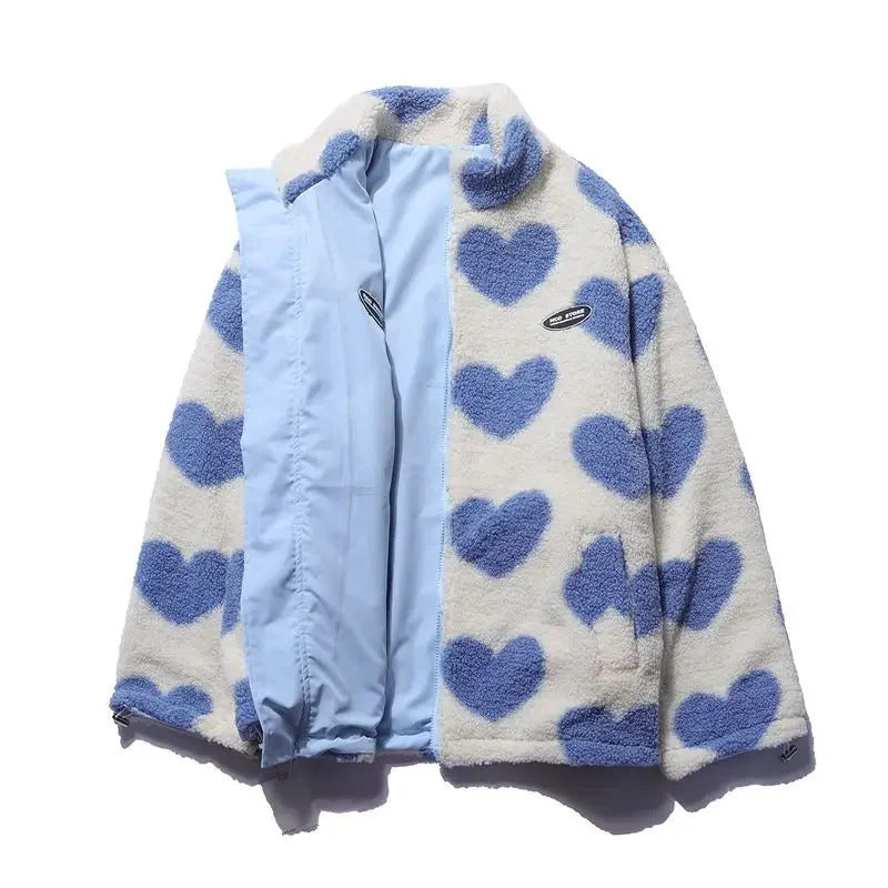 Madison | Chaqueta reversible con corazones