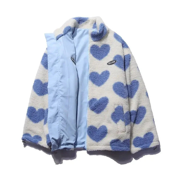 Madison | Chaqueta reversible con corazones