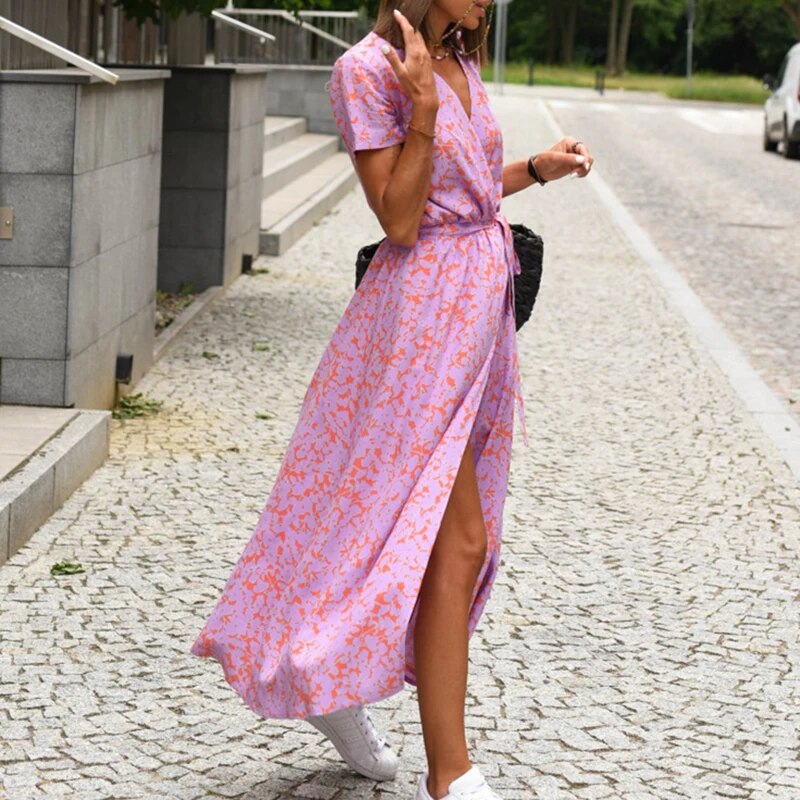 Anna - Vestido de Mujer con estampado floral primavera/verano