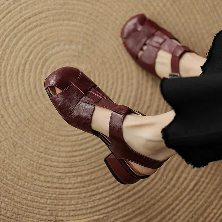 Coralia - Zapatos de Tacón Chunky para Mujer
