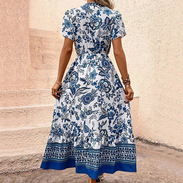 Mary™ Vestido largo de verano con estampado floral