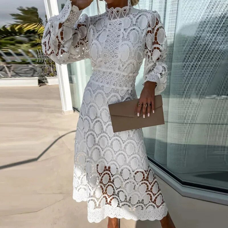 Charlize - Vestido romántico de encaje para Mujer