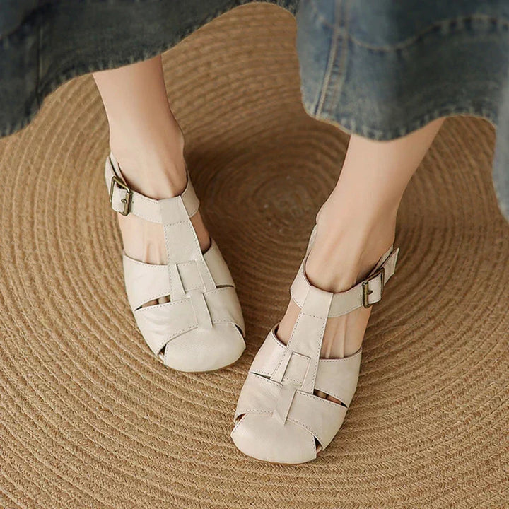Coralia - Zapatos de Tacón Chunky para Mujer