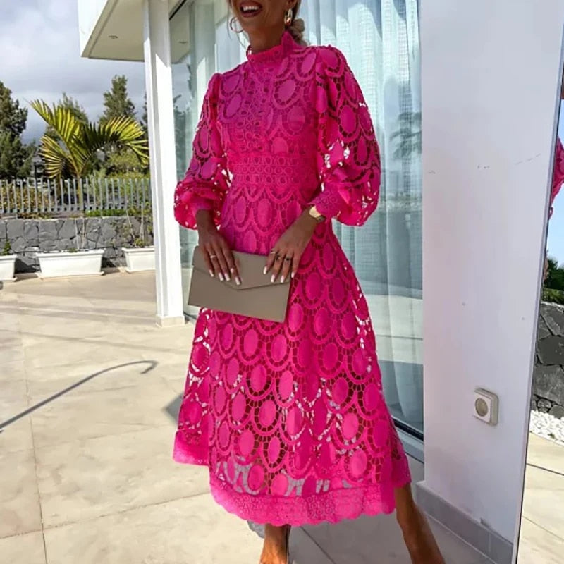 Charlize - Vestido romántico de encaje para Mujer