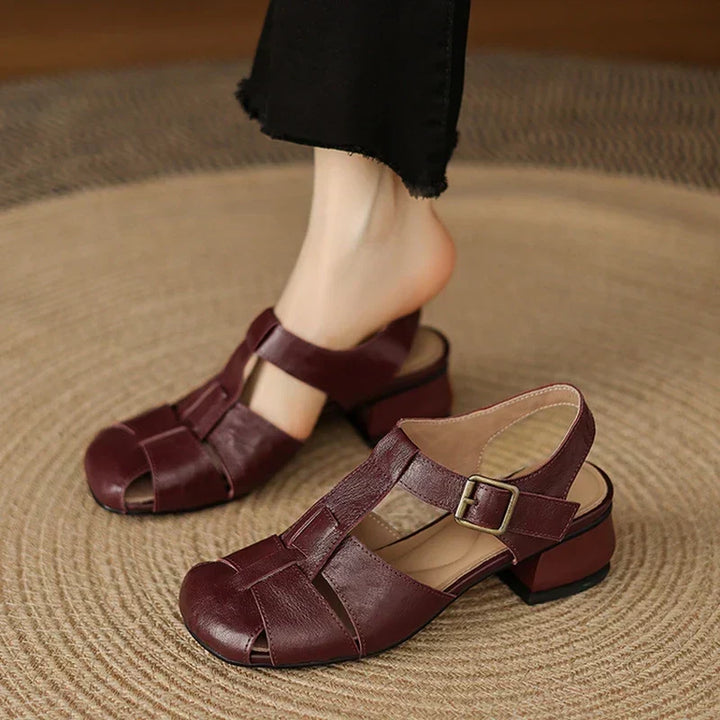 Coralia - Zapatos de Tacón Chunky para Mujer