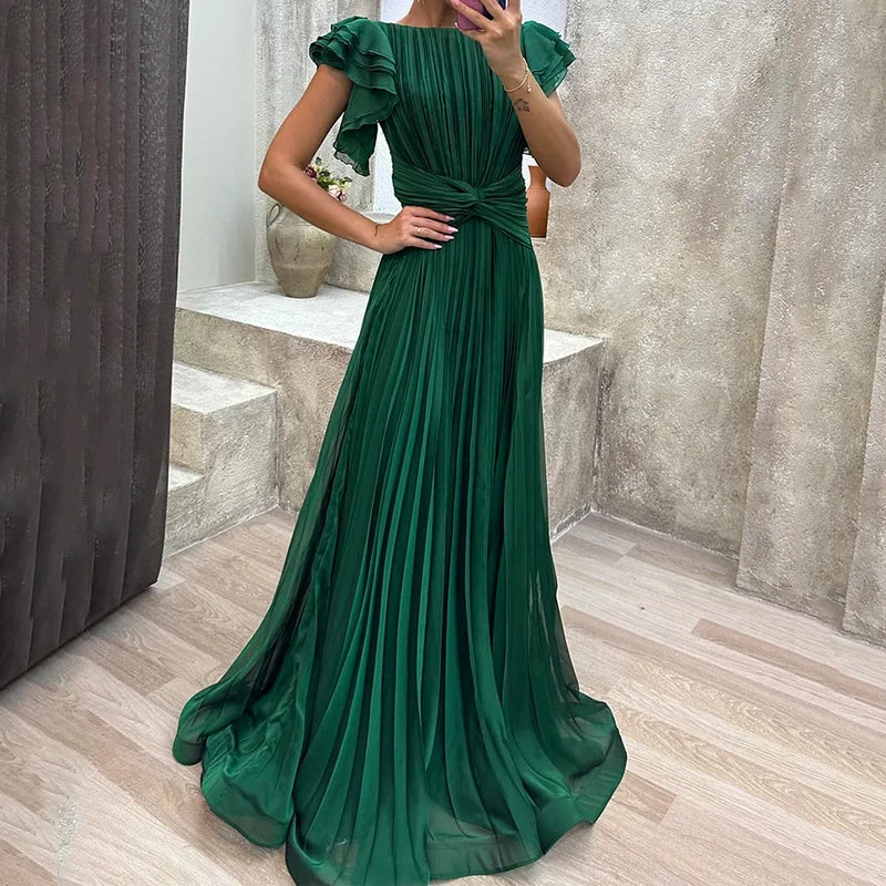 Rory | Vestido de noche plisado para Mujer