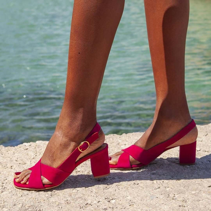 Celeste | Sandalias de Verano Azules para Mujer
