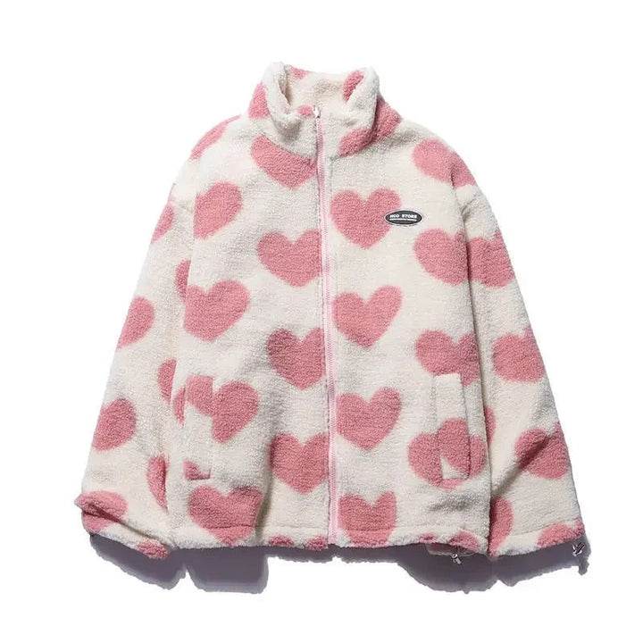 Madison | Chaqueta reversible con corazones
