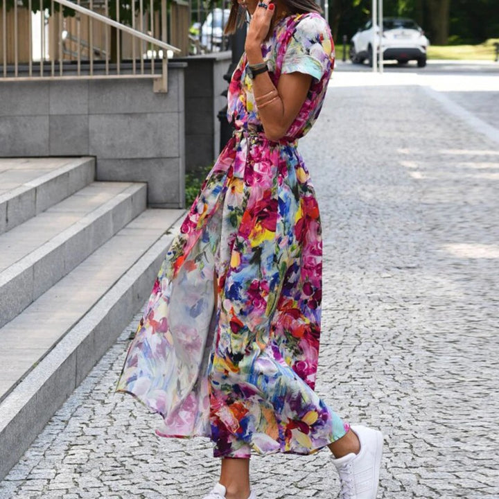 Anna - Vestido de Mujer con estampado floral primavera/verano