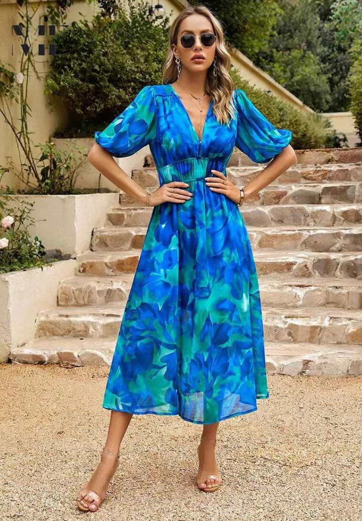 Hannah™ | Vestido floral elegante y versátil