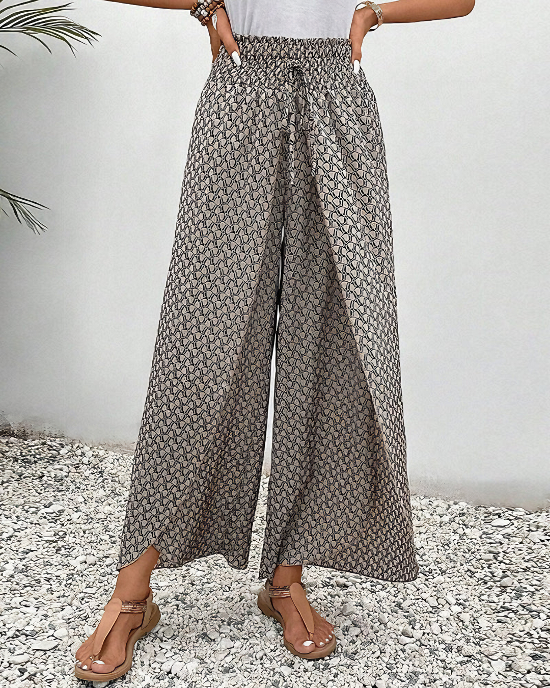 Noor | Pantalones anchos y relajados