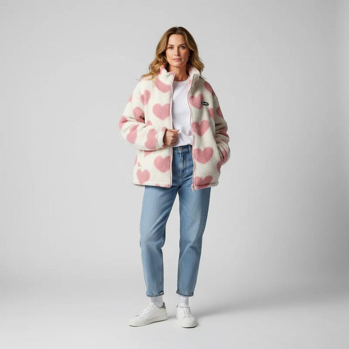 Madison | Chaqueta reversible con corazones