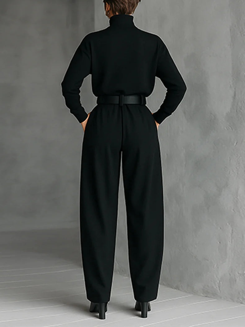 JULIET | Conjunto de cuello alto y pantalón recto