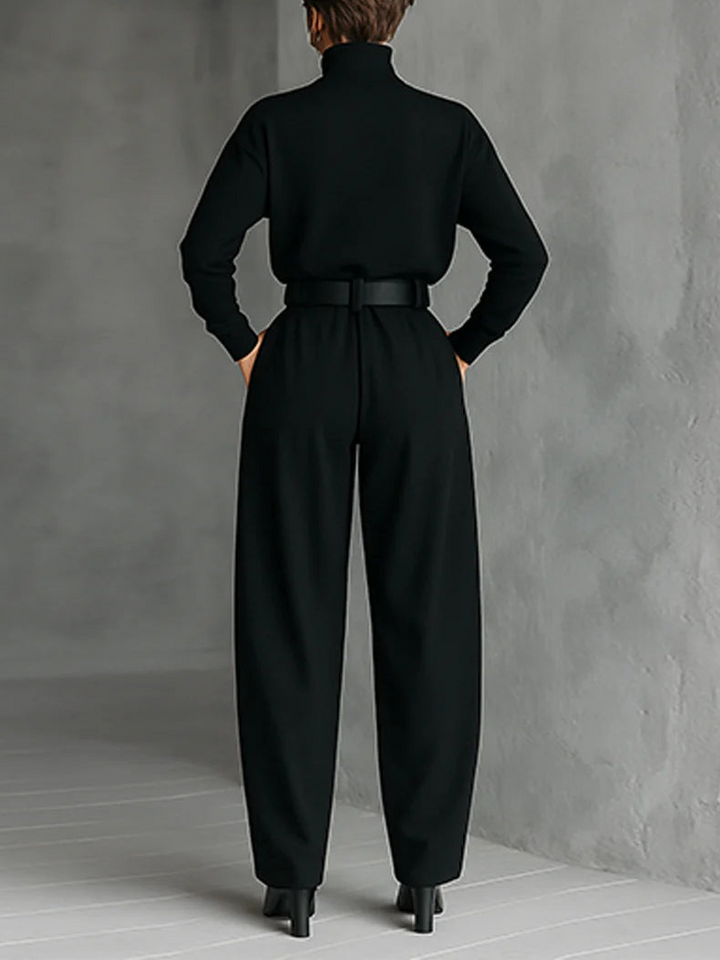 JULIET | Conjunto de cuello alto y pantalón recto