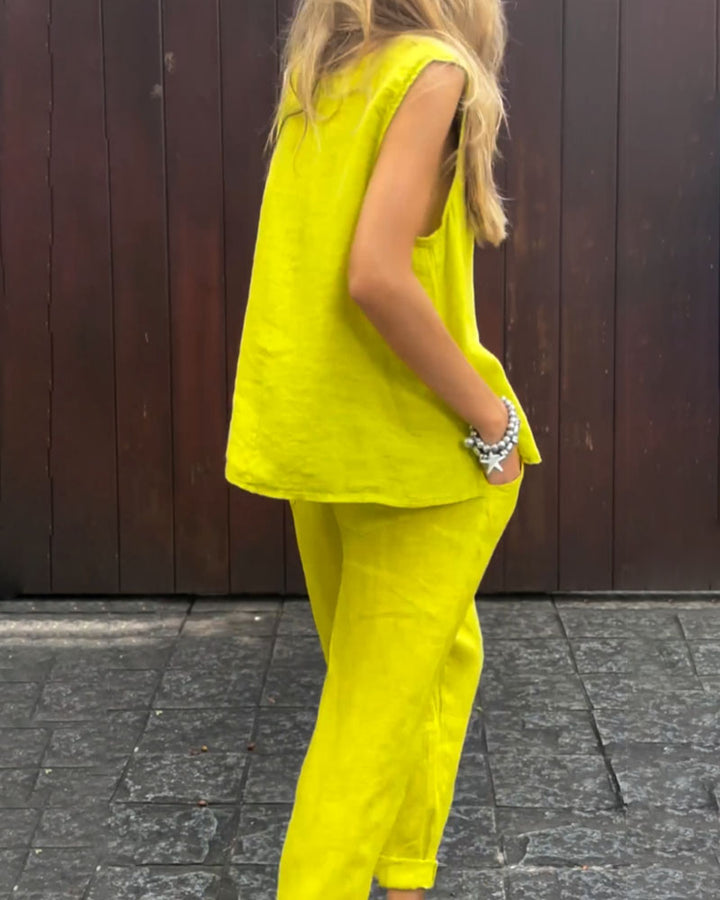 Zena | Conjunto casual de dos piezas