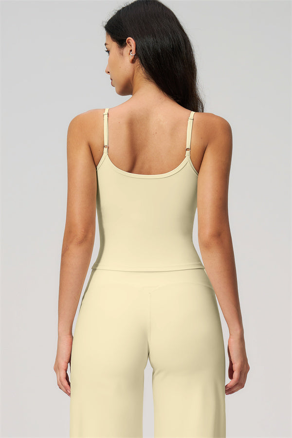 Nexus - El Conjunto de Top de Tirantes y Pantalones Cortos de Pierna Ancha para Mujer