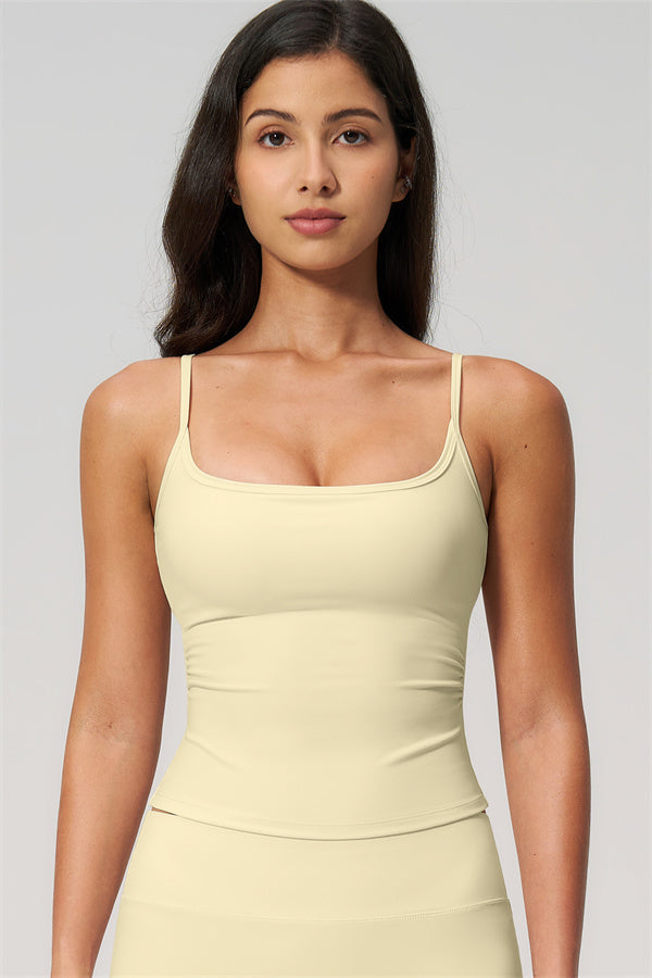 Nexus - El Conjunto de Top de Tirantes y Pantalones Cortos de Pierna Ancha para Mujer