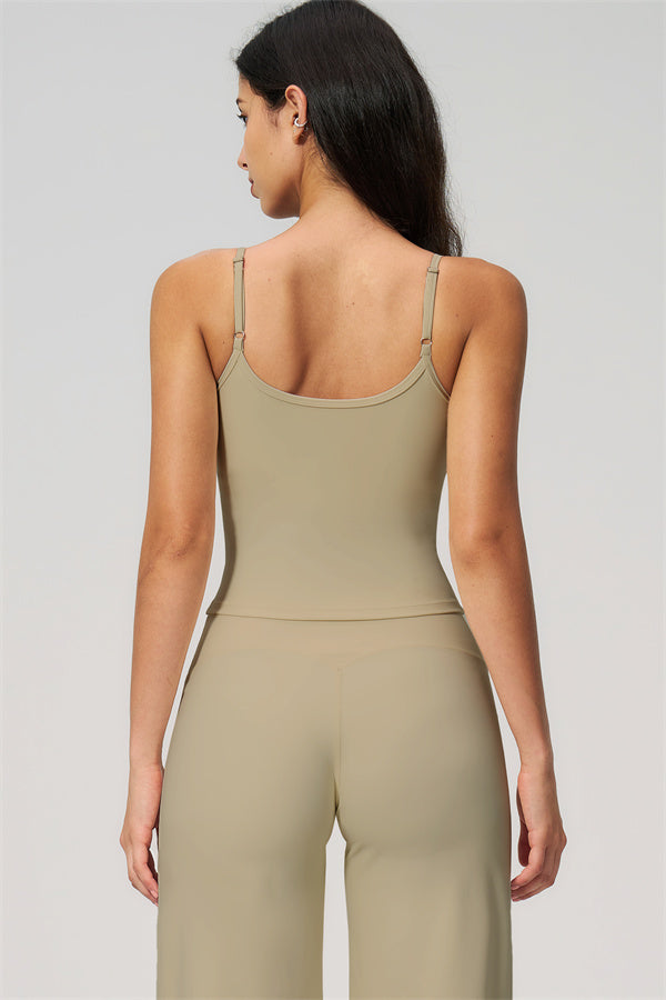 Nexus - El Conjunto de Top de Tirantes y Pantalones Cortos de Pierna Ancha para Mujer