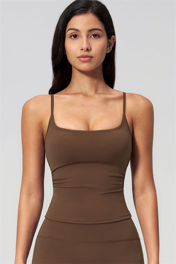 Nexus - El Conjunto de Top de Tirantes y Pantalones Cortos de Pierna Ancha para Mujer