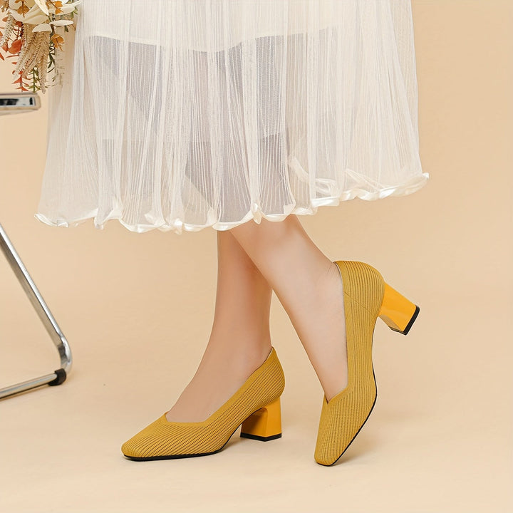 Marie™ – Zapatos de tacón cómodos con plataforma estable para una sujeción sin dolor