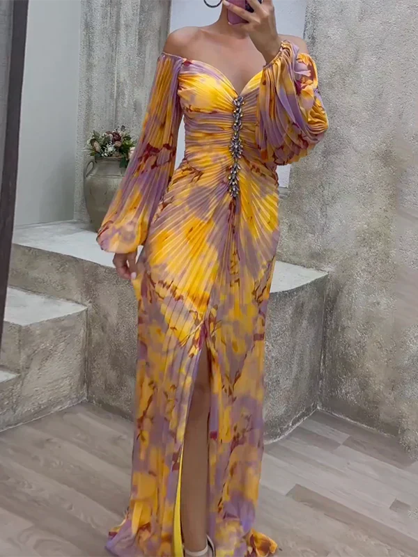 Kristine | Elegante vestido con escote en V para Mujer