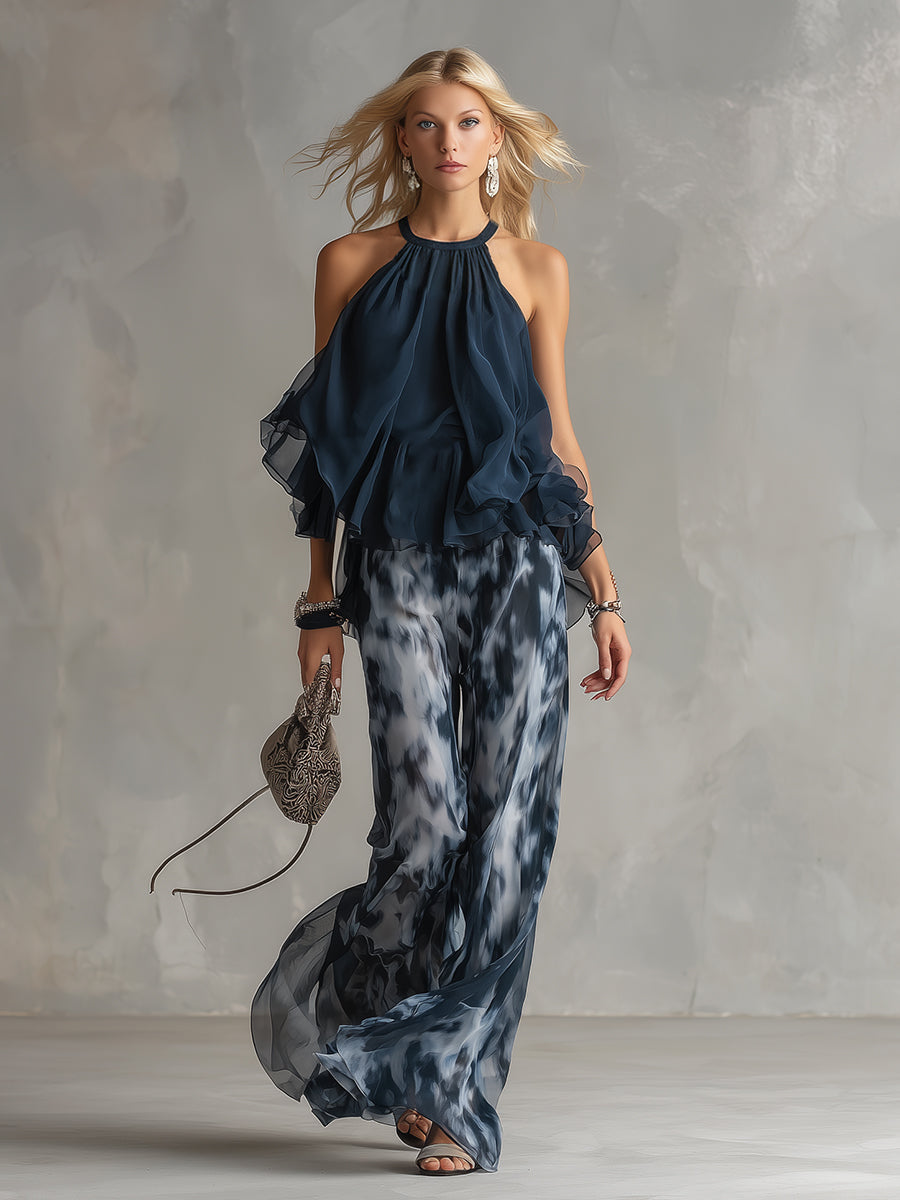 Aubrey | Conjunto de Elegancia de Dos Piezas para Mujer